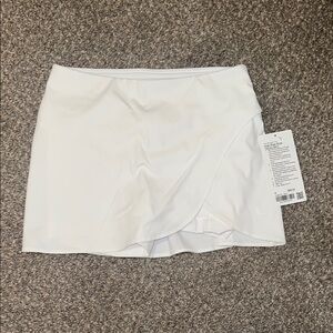 Lululemon high-rise wrap tennis skirt. 6